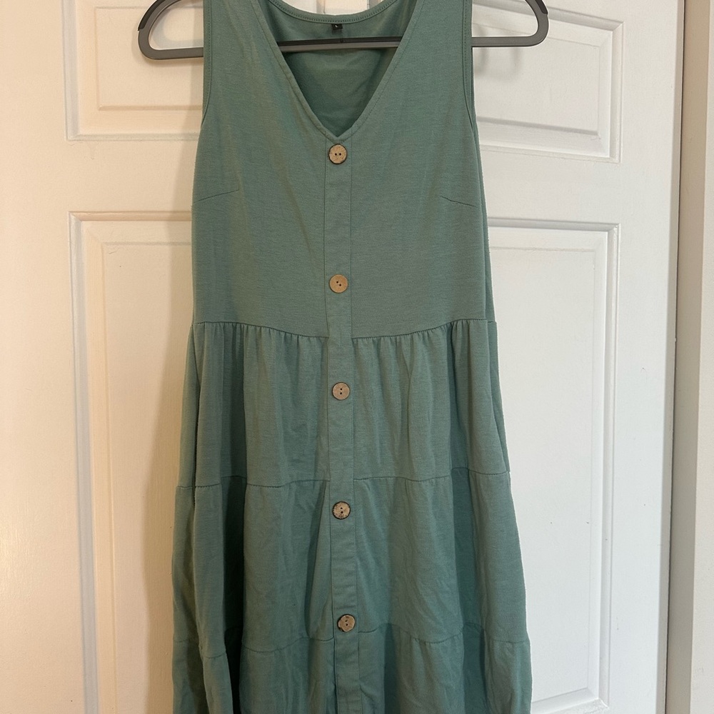 Amazon Women's Midi Dress in Teal